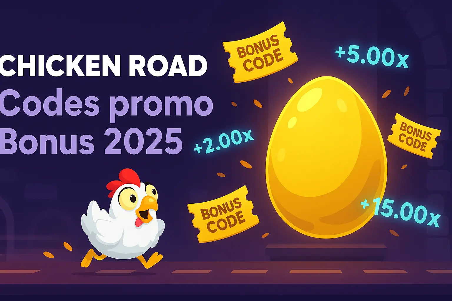 Codes promo Chicken Road bonus 2025